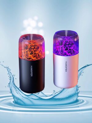 Volcano USB Mini Air Humidifier - Aroma Diffuser & Purifier with LED Night Light for Prayer Room